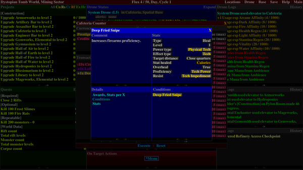 Screenshot z Distant Flux: System Initializing