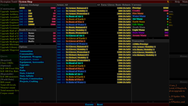 Screenshot z Distant Flux: System Initializing