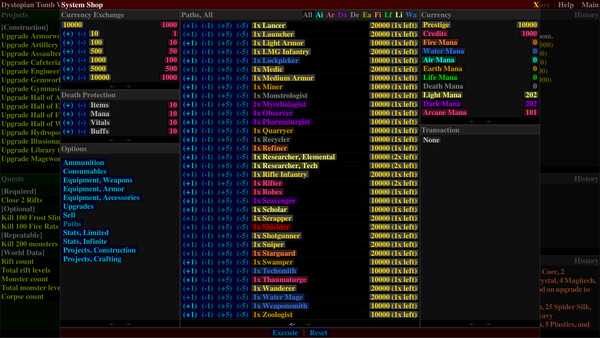 Screenshot z Distant Flux: System Initializing