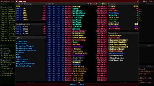 Screenshot z Distant Flux: System Initializing