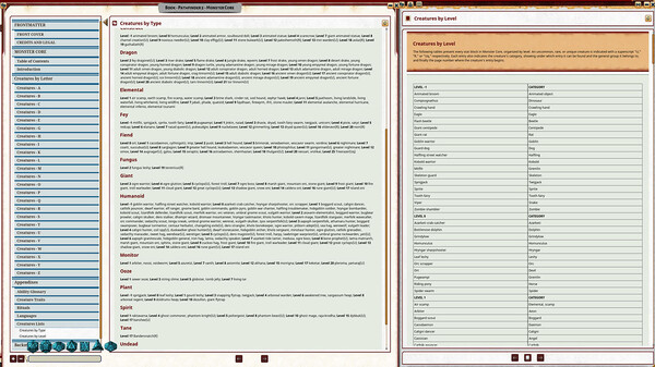 Fantasy Grounds - Pathfinder 2 RPG - Monster Core