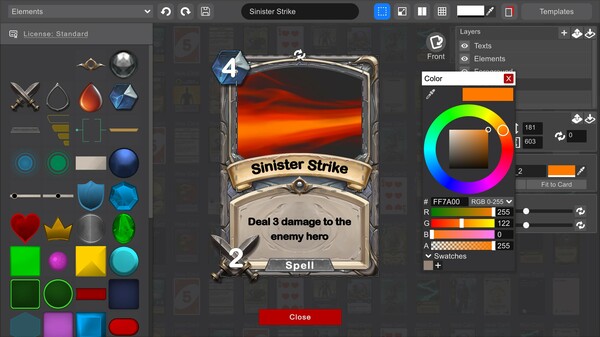 Card Engine Screenshot