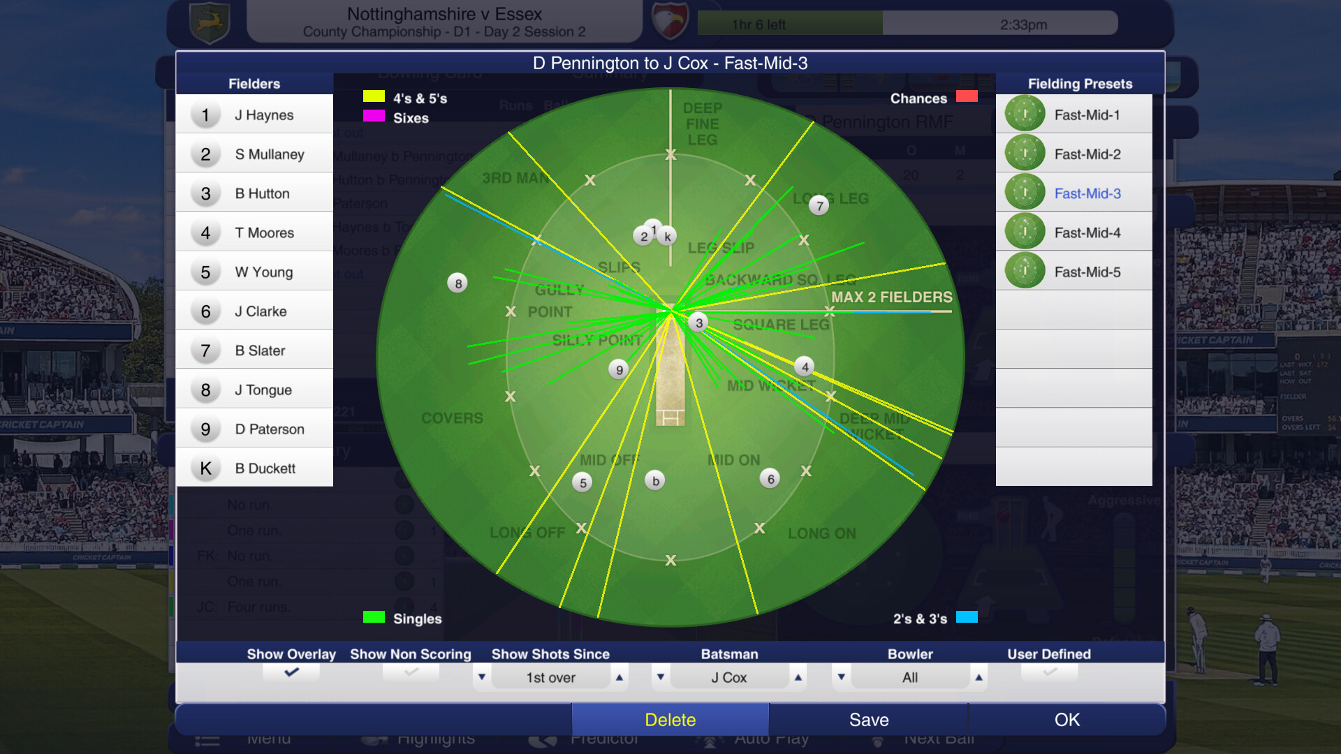 Cricket Captain 2024 screenshot 3