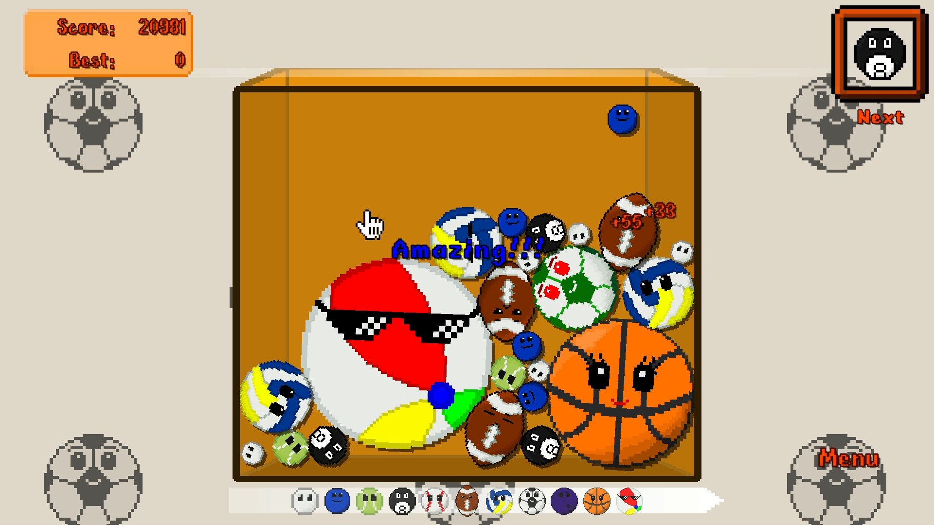 Super Pixel Merge Balls screenshot #4