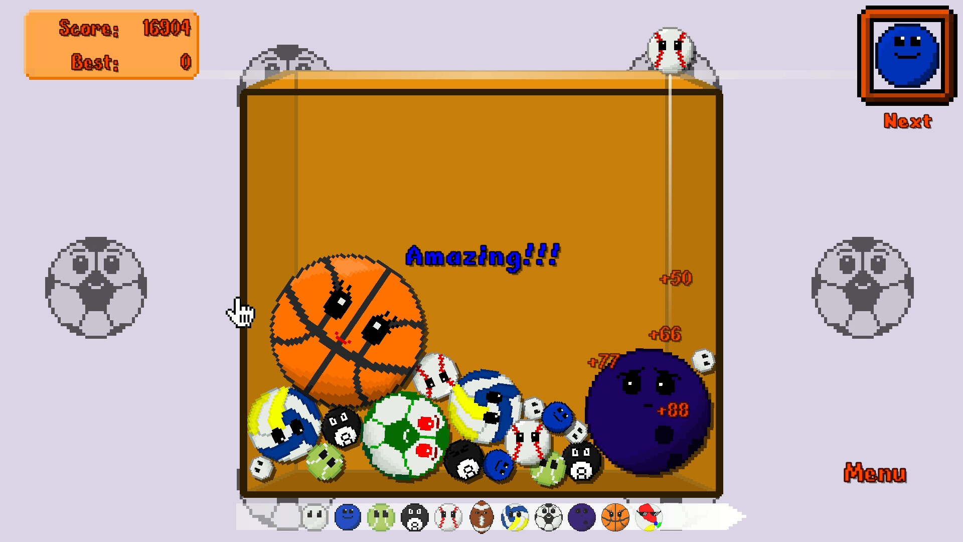 Super Pixel Merge Balls screenshot #2
