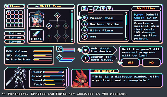 RPG Maker VX Ace - MT Tiny Tales - CodeArk UI Assets