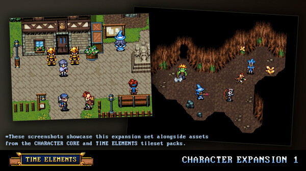 RPG Maker MV - Time Elements - Character Expansion 1