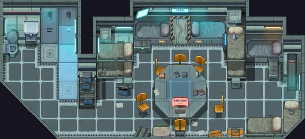RPG Maker MZ - Winlu Spaceship Tileset