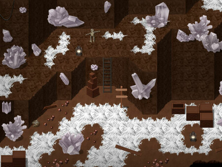 RPG Maker MZ - KR The Motherlode Cave and Mine Tileset