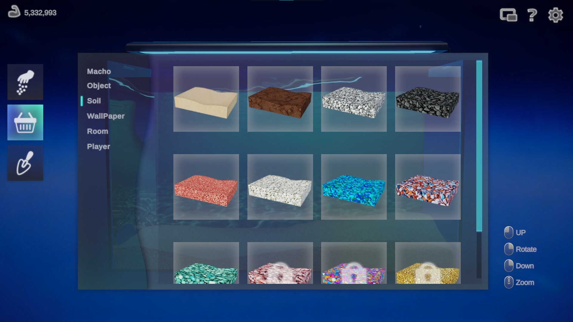 Machorium -Muscle Aquarium Simulator- screenshot thumbnail screenshot 3