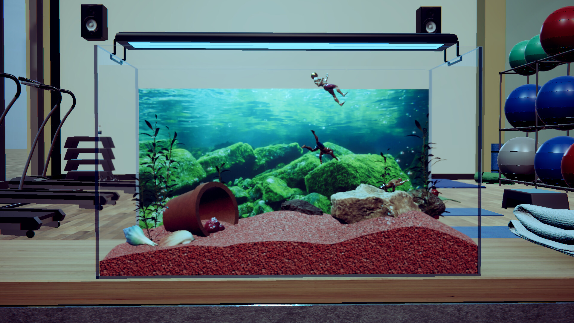 マチョリウム -Muscle Aquarium Simulator- screenshot #3