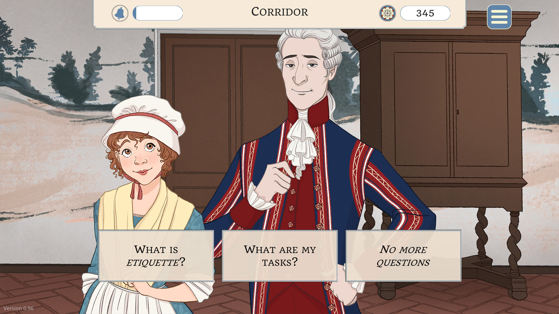 #3. A Day in the Palace (Steam) 由: Tidvis Games