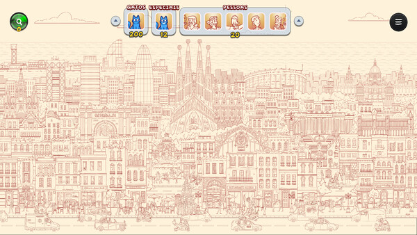 Hidden Cats in Barcelona game for windows Pc 1