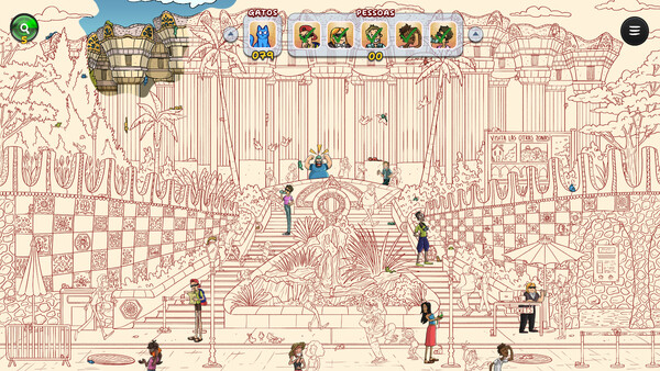 Hidden Cats in Barcelona game for Linux 1