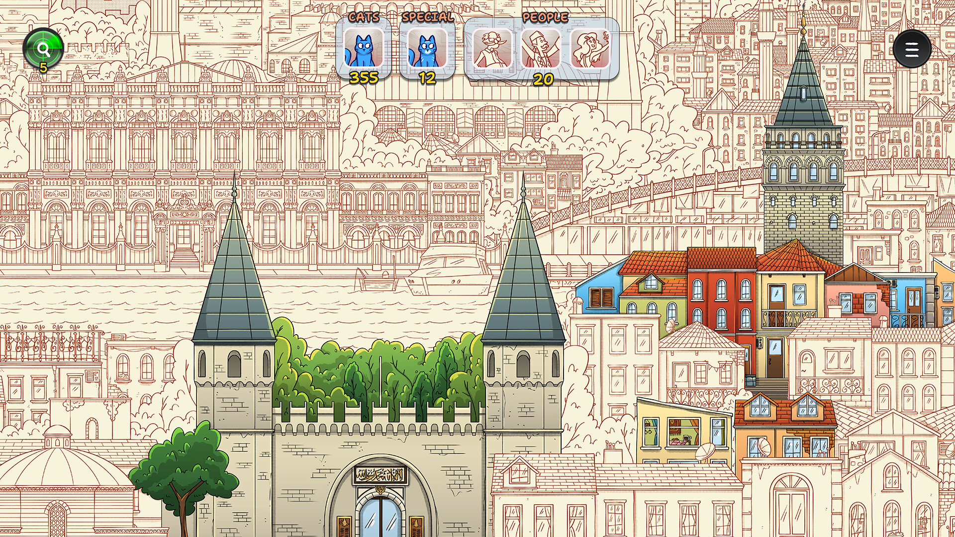 Hidden Cats in Istanbul screenshot #1