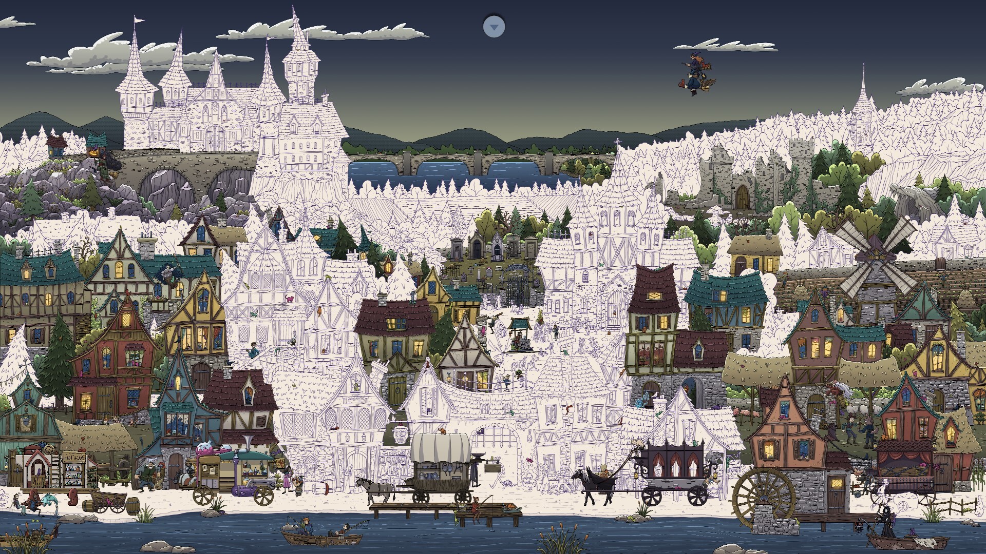 Hidden Cats in Spooky Villageのスクリーンショット 1