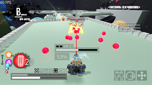 Screenshot z Virus 3D