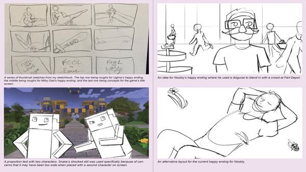 The Noob Adventures: Fool For Love - Artbook and Wallpaper