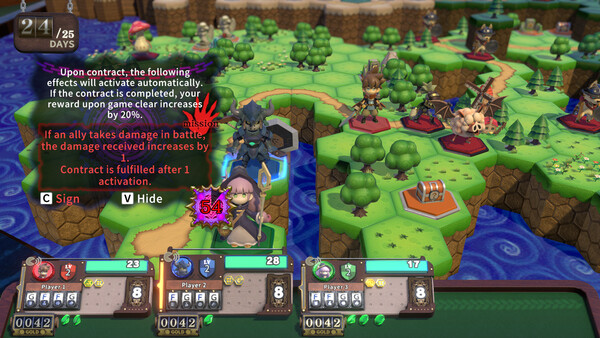 Screenshot 4 of Viractal: Will You Trust Your Party? - final gameplay screenshot