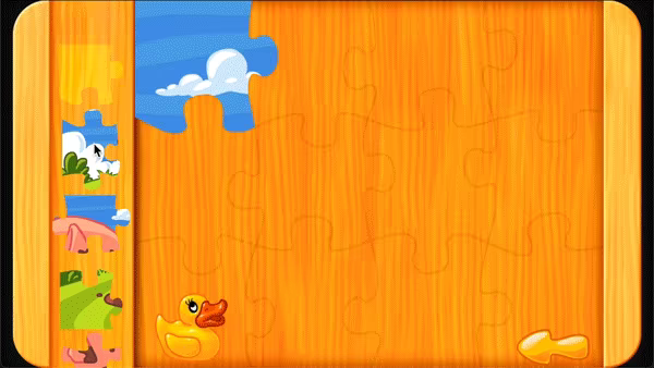 Animal Farm Jigsaw Games for Toddlers, Babys and Kids video 2