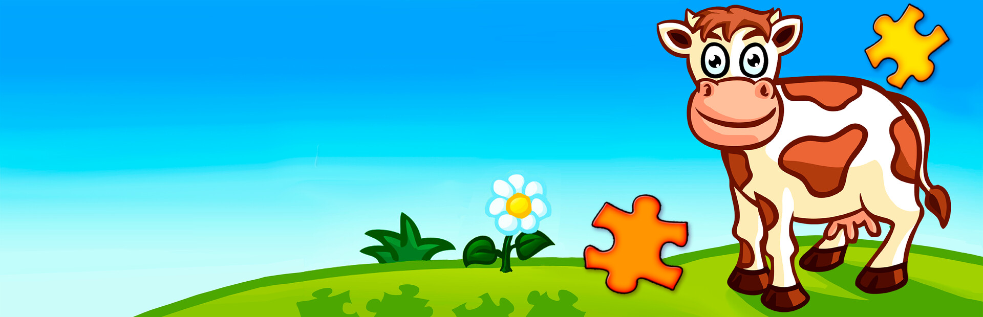 Animal Farm Jigsaw Games for Toddlers, Babys and Kids