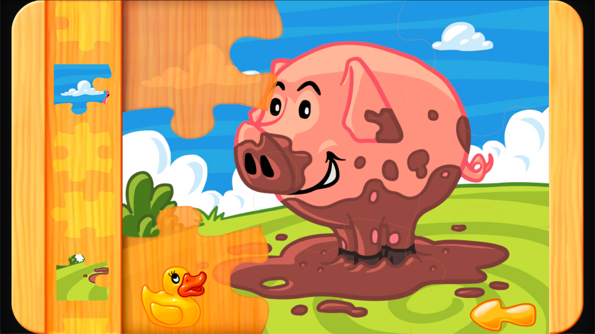 Animal Farm Jigsaw Games for Toddlers, Babys and Kids screenshot #3
