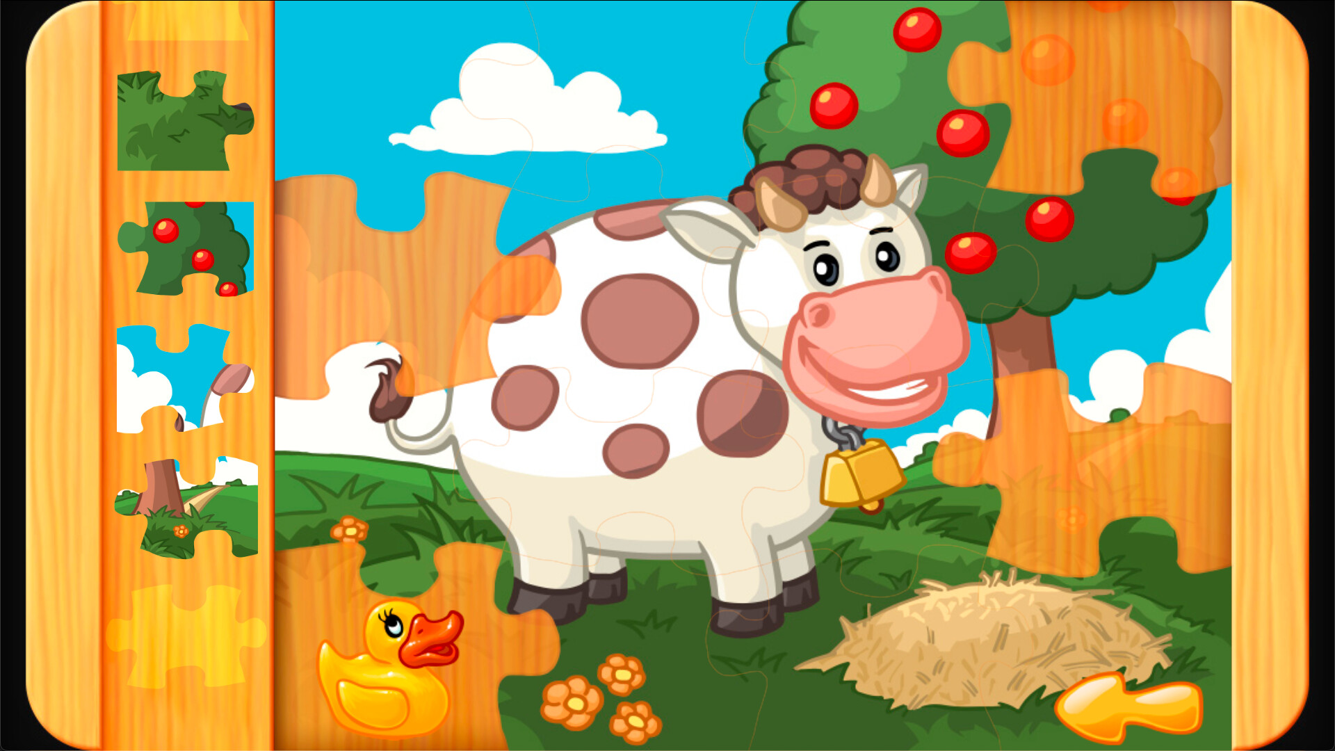 Animal Farm Jigsaw Games for Toddlers, Babys and Kids screenshot #1