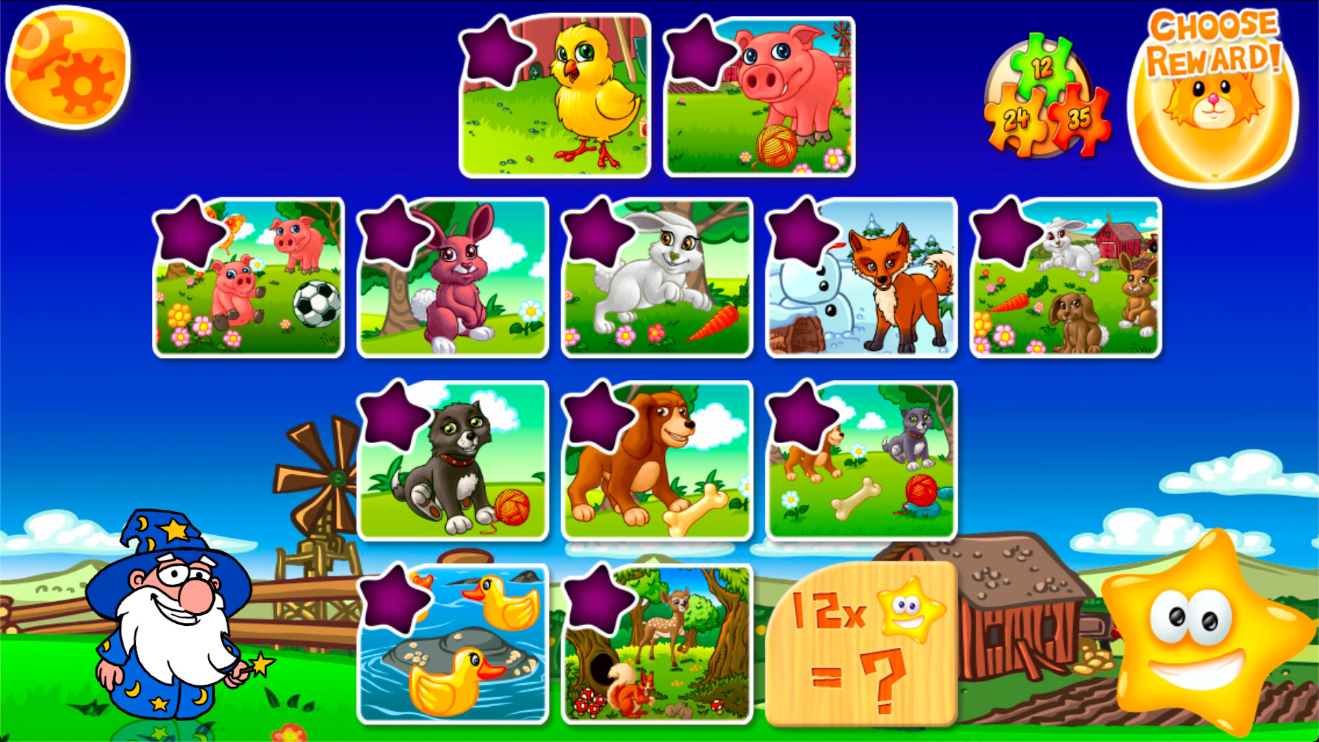 Animal Farm Jigsaw Games for Toddlers, Babys and Kids screenshot #9