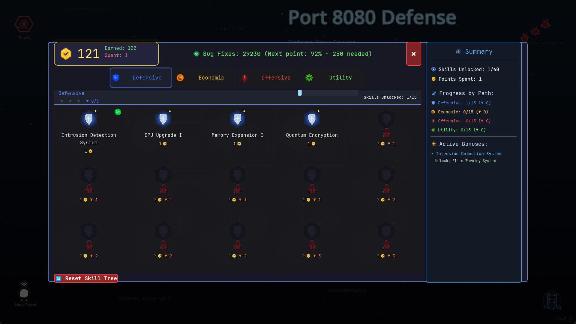 Port 8080 Defense screenshot #4