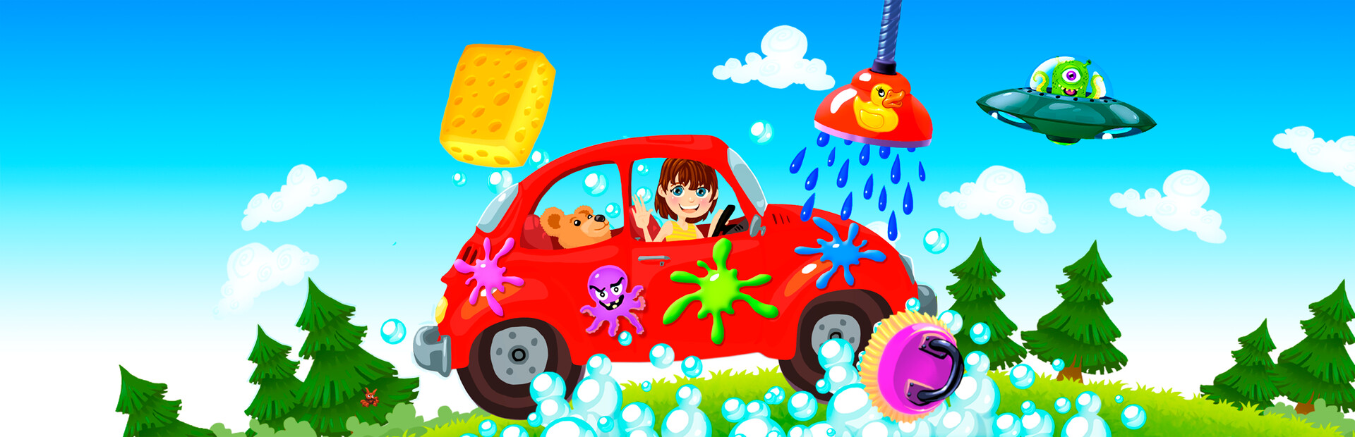 Car Wash Game for Kids and Toddlers