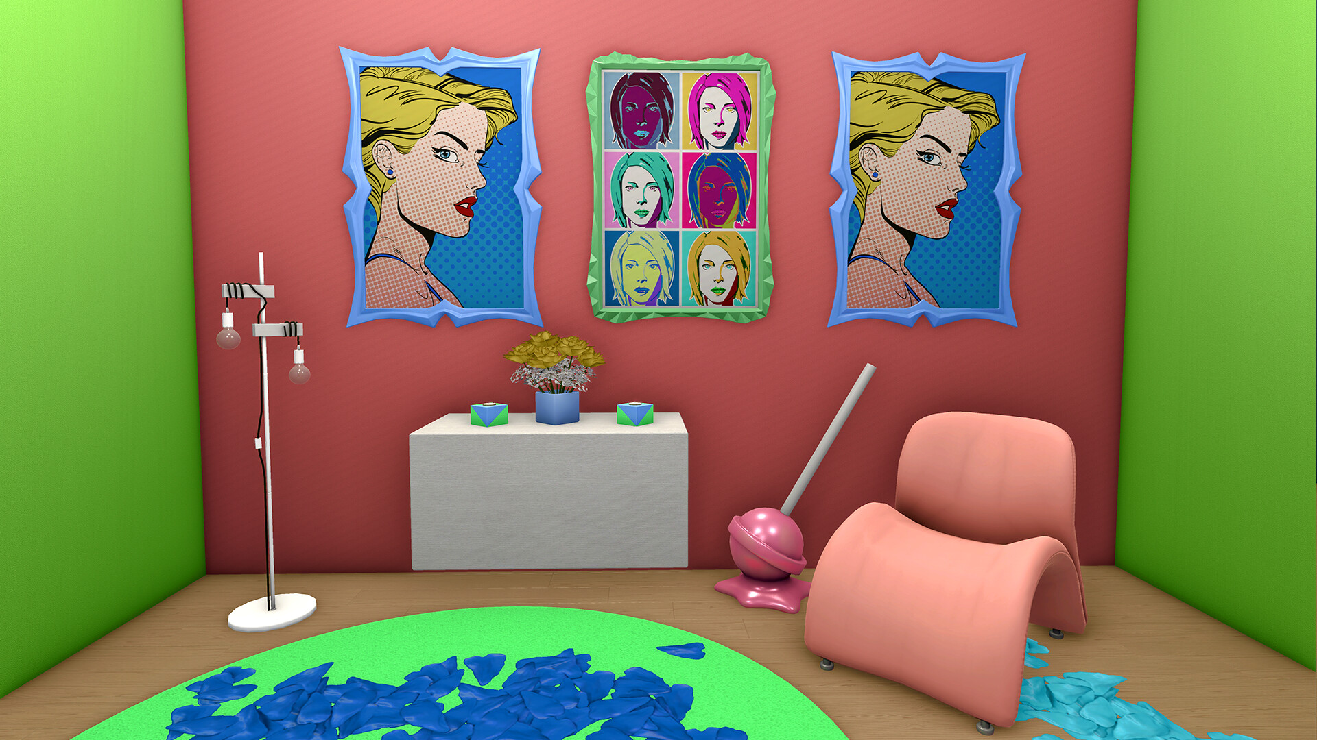 House Flipper - Pop Art Furniture Pack Featured Screenshot #1