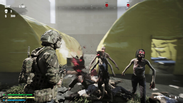 Screenshot of Glory Defence