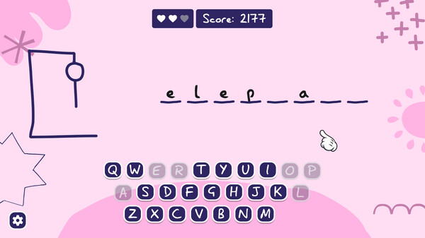 Super Hangman screenshot 1