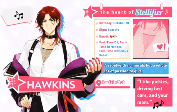 Hawkins Character Profile