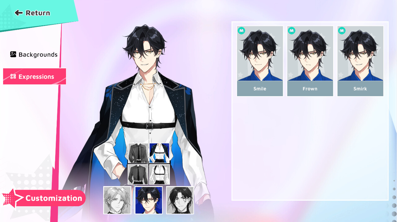 Stellifier - an otome game inspired by older idols screenshot #5