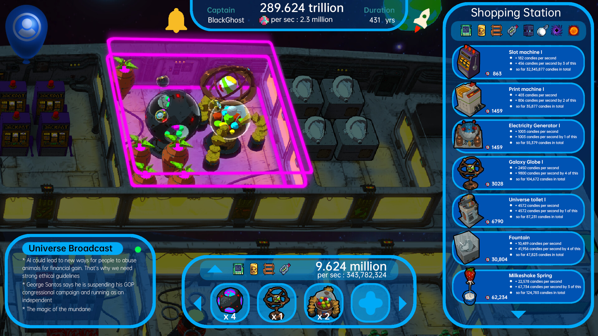 Candy Ship screenshot #2