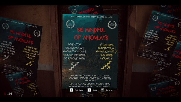 The Stairway 7 - Anomaly Hunt Loop Horror Game screenshot 1
