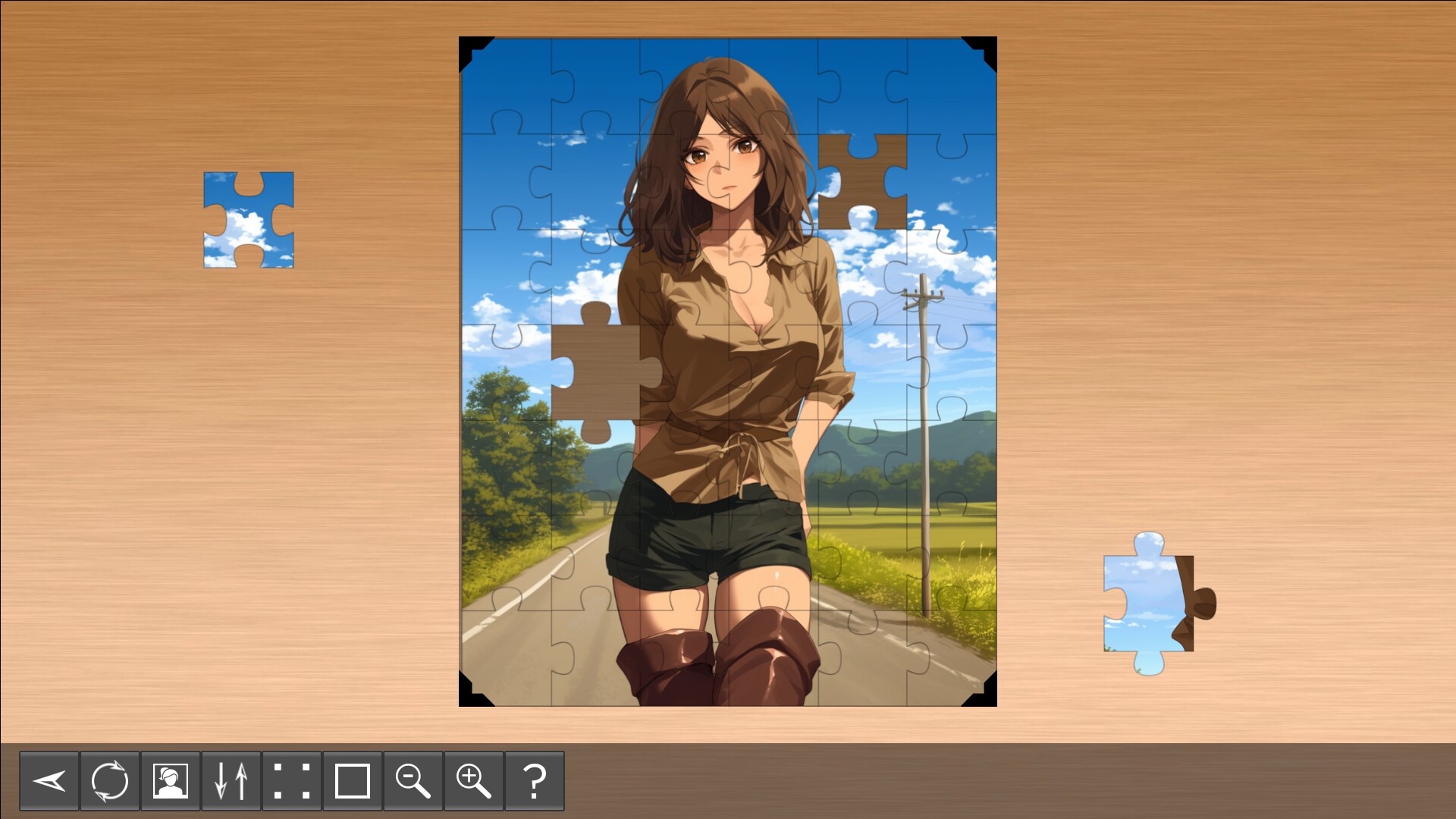 Anime Girl Puzzles - Sana Featured Screenshot #1