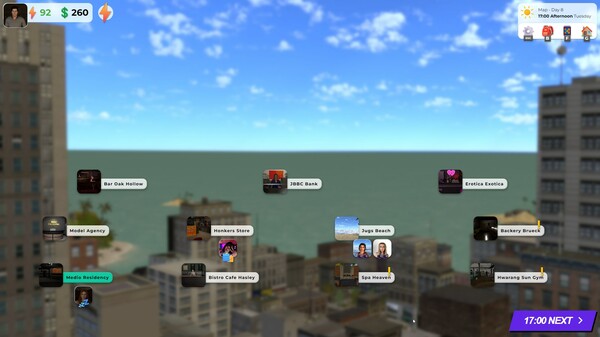 Screenshot z Jugs Bay