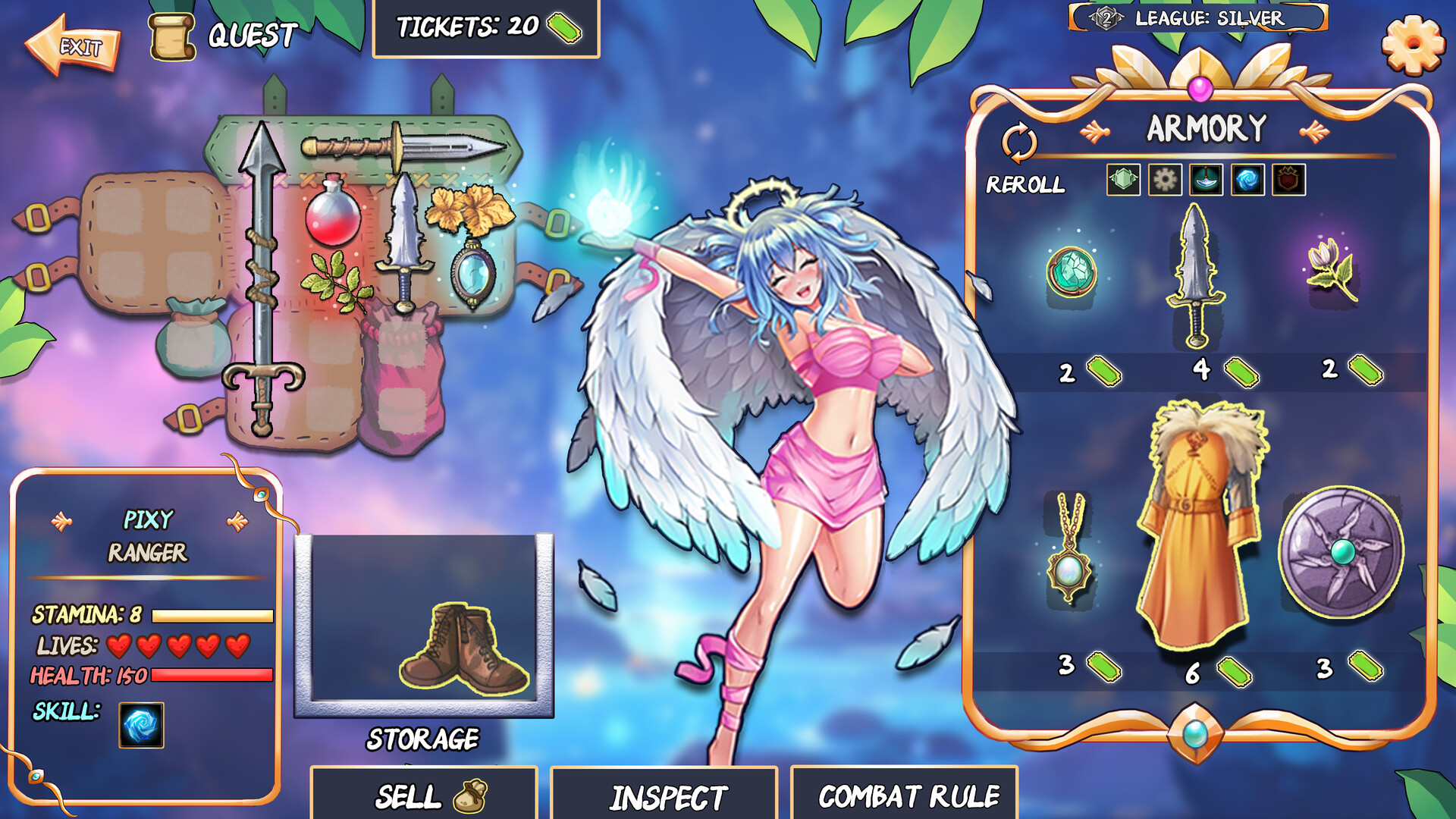 Backpack Quest: Battles And Adventures screenshot #1