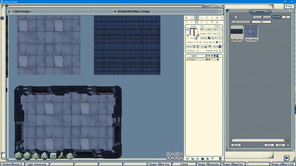 Fantasy Grounds - FG Cyberpunk Alleyways 2 Map Pack