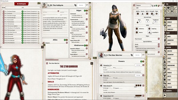 Fantasy Grounds - Supers Powers Archetypes