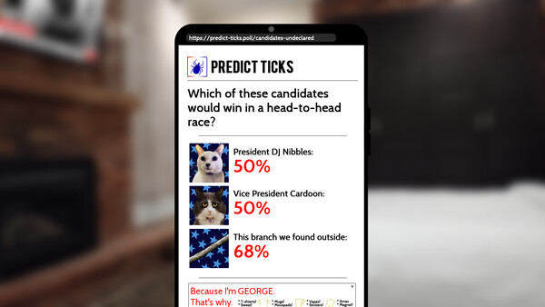 Cat President: 3rd-Rate Candidate