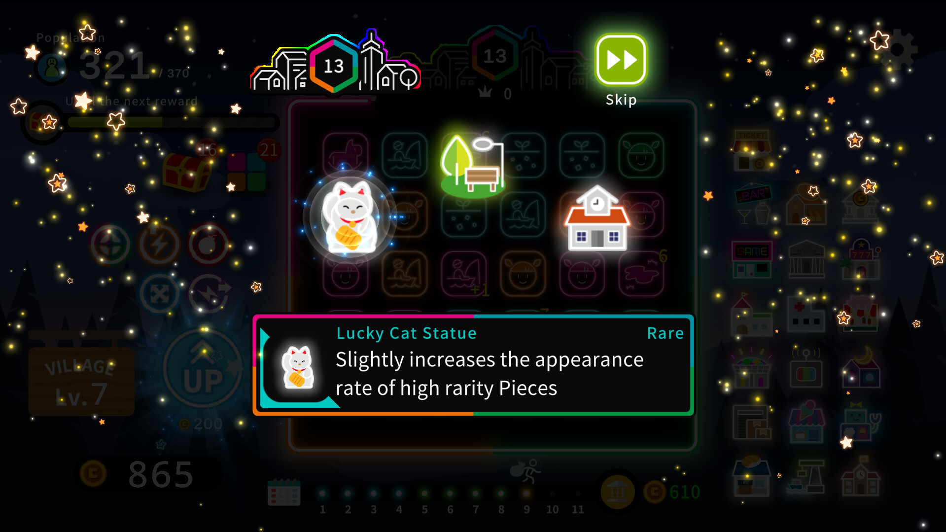 Neon Village screenshot 3