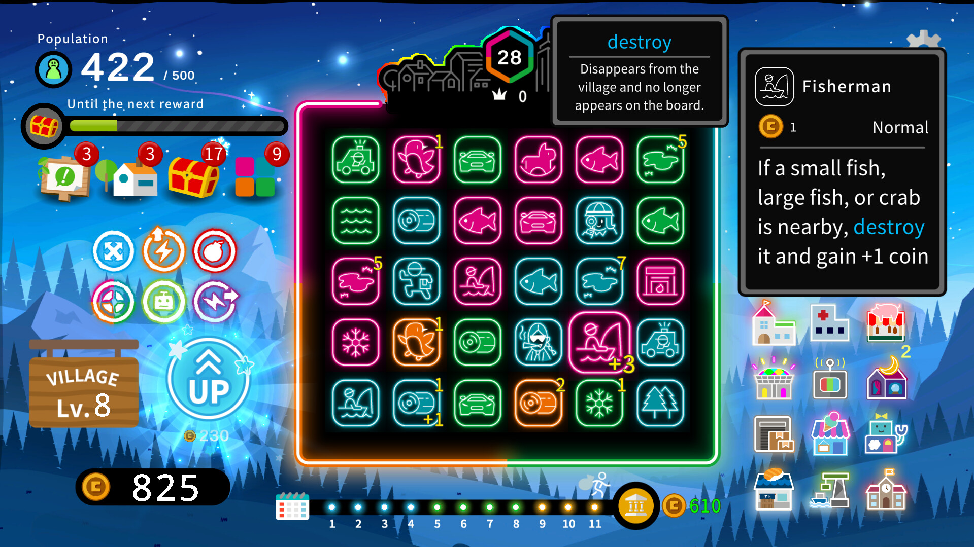 Neon Village screenshot 4