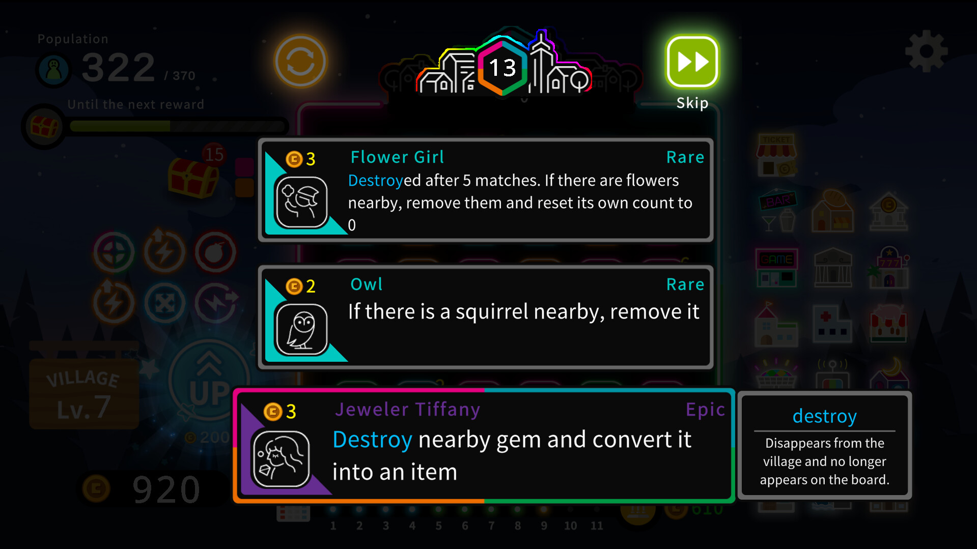 Neon Village screenshot 2