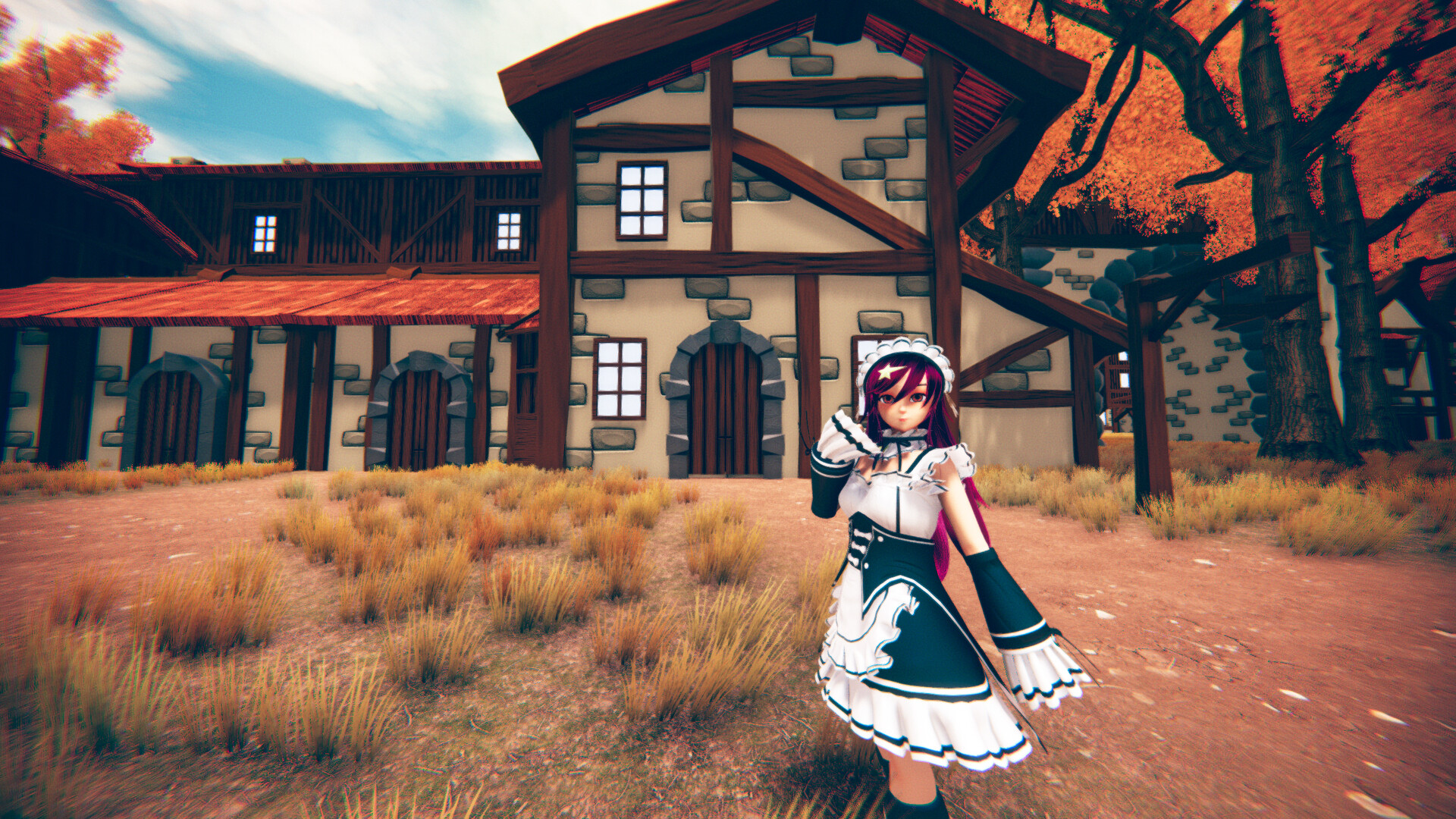 Trianga's Project: Battle Splash 2.0 - Pentaga Maid Outfit #1 Featured Screenshot #1