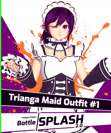 Trianga's Project: Battle Splash 2.0 - Trianga Maid Outfit #1