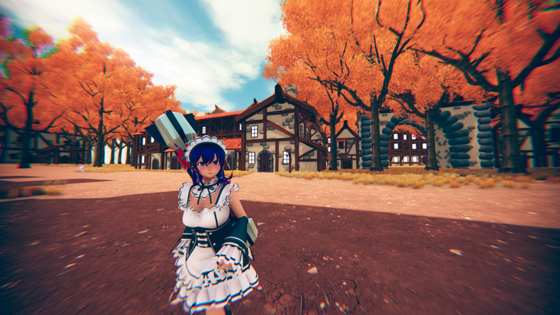 Trianga's Project: Battle Splash 2.0 - Quadra Maid Outfit #1 Featured Screenshot #1