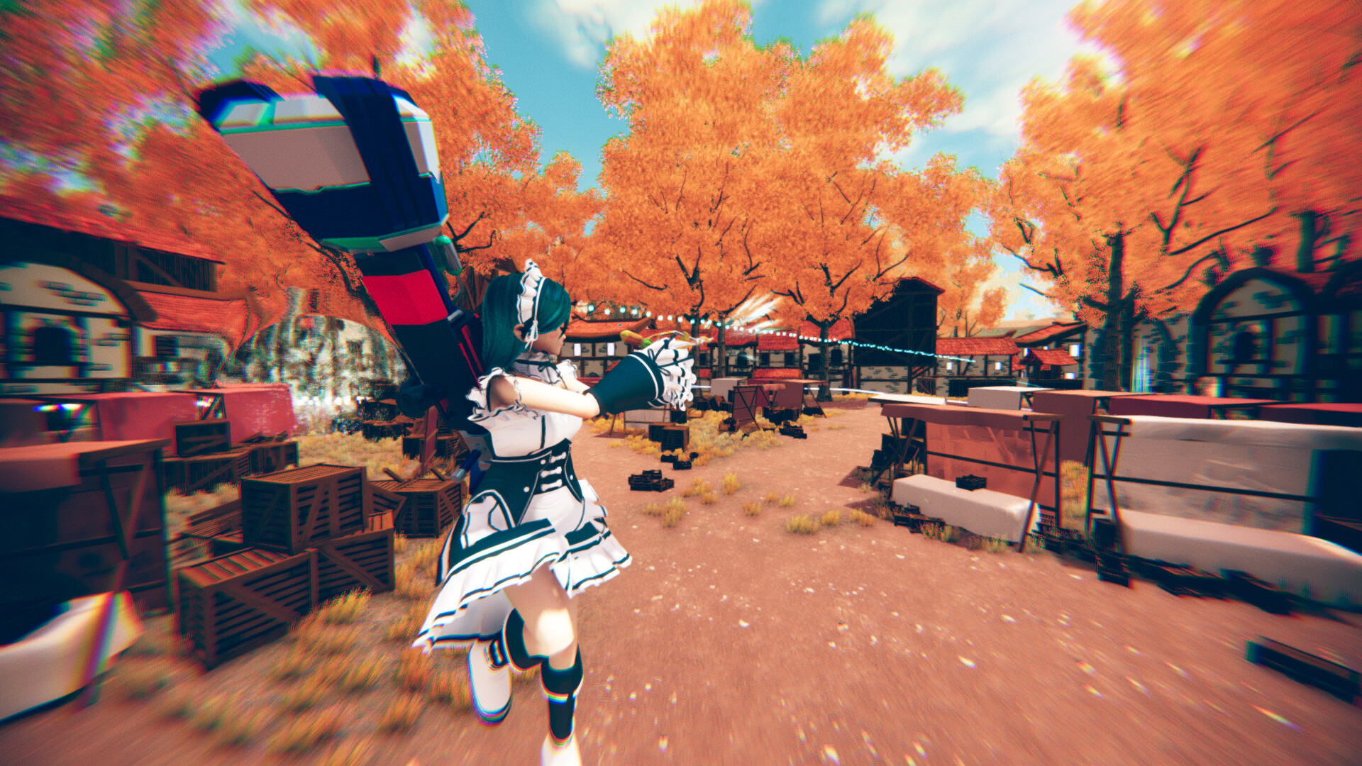 Trianga's Project: Battle Splash 2.0 - Temiko Maid Outfit #1 Featured Screenshot #1